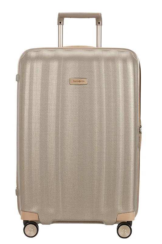 Samsonite - Lite Cube Prime 76cm Medium 4 Wheel Hard Suitcase - Matt Ivory