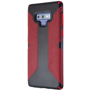 Speck Presidio Grip Series Case for Samsung Galaxy Note 9 - Black/Dark Poppy Red