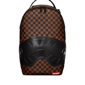 Sprayground Sharks In Paris Clear for Takeoff Backpack - Brown / Black