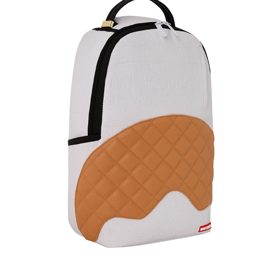 Sprayground Yokohama Backpack - White / Brown