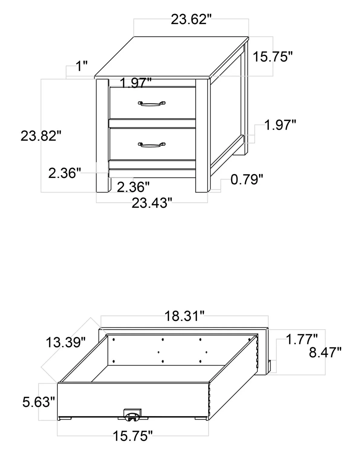 Sunvale Nightstand