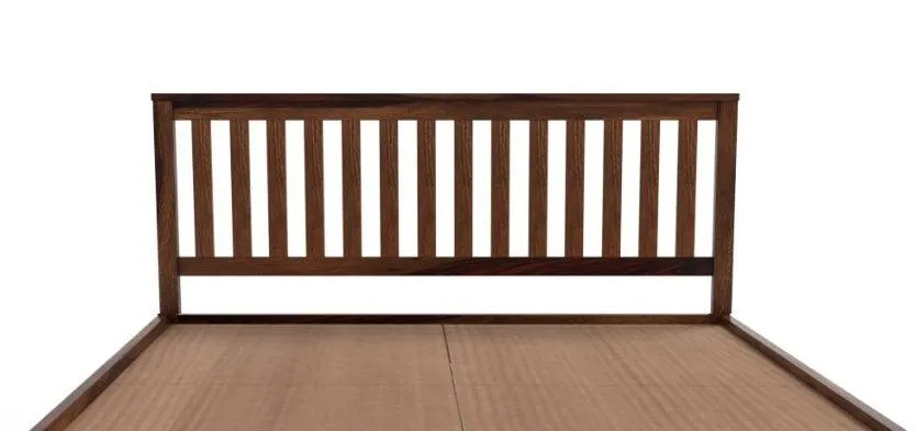 SUPAN BED QUEEN Sheesham Wood (Honey Finish)