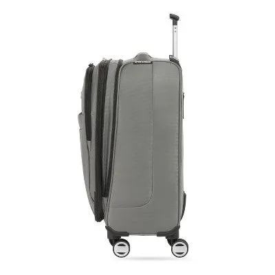 SWISSGEAR Zurich Softside Carry On Spinner Suitcase - Iron Gray