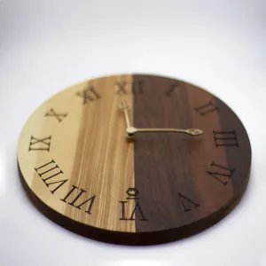 Tidskontrasten-Wooden Wall Clock