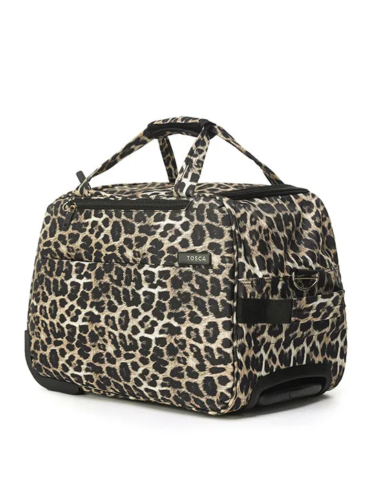 Tosca -AIR5055-WB-E SO LITE Onboard Wheel Bag - Leopard