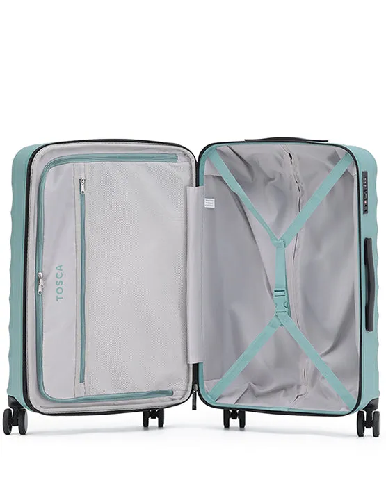 Tosca - Interstellar 2.0 30in Large Spinner Suitcase - Ocean Blue