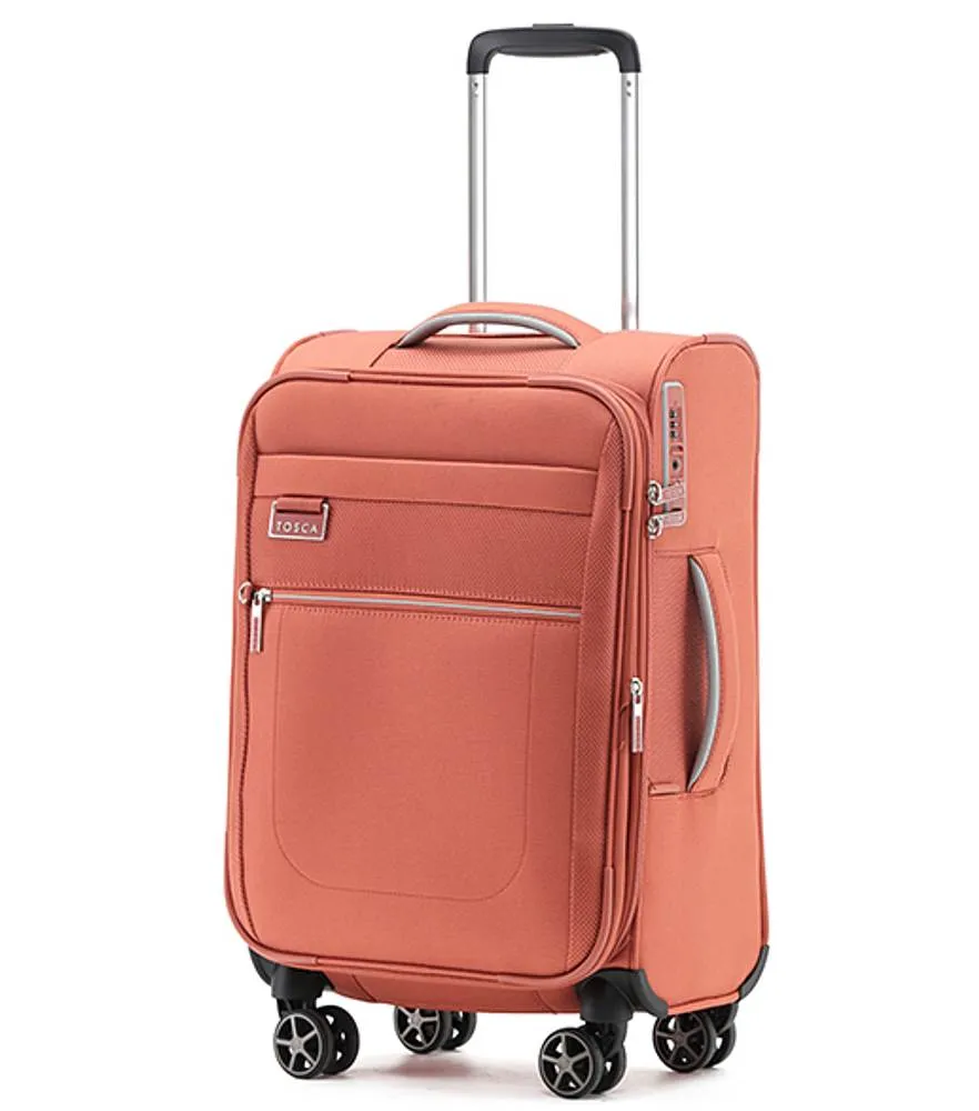 Tosca Vega 55 cm 4-Wheel Carry-on Spinner Luggage