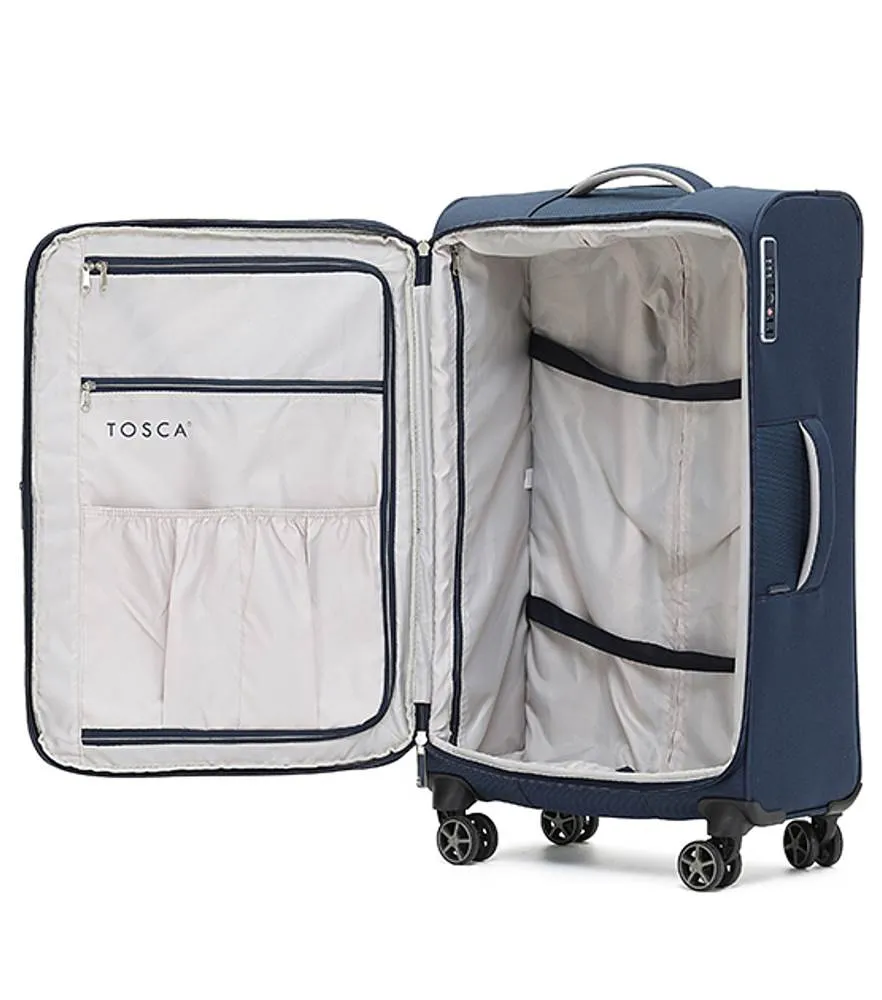 Tosca Vega 55 cm 4-Wheel Carry-on Spinner Luggage