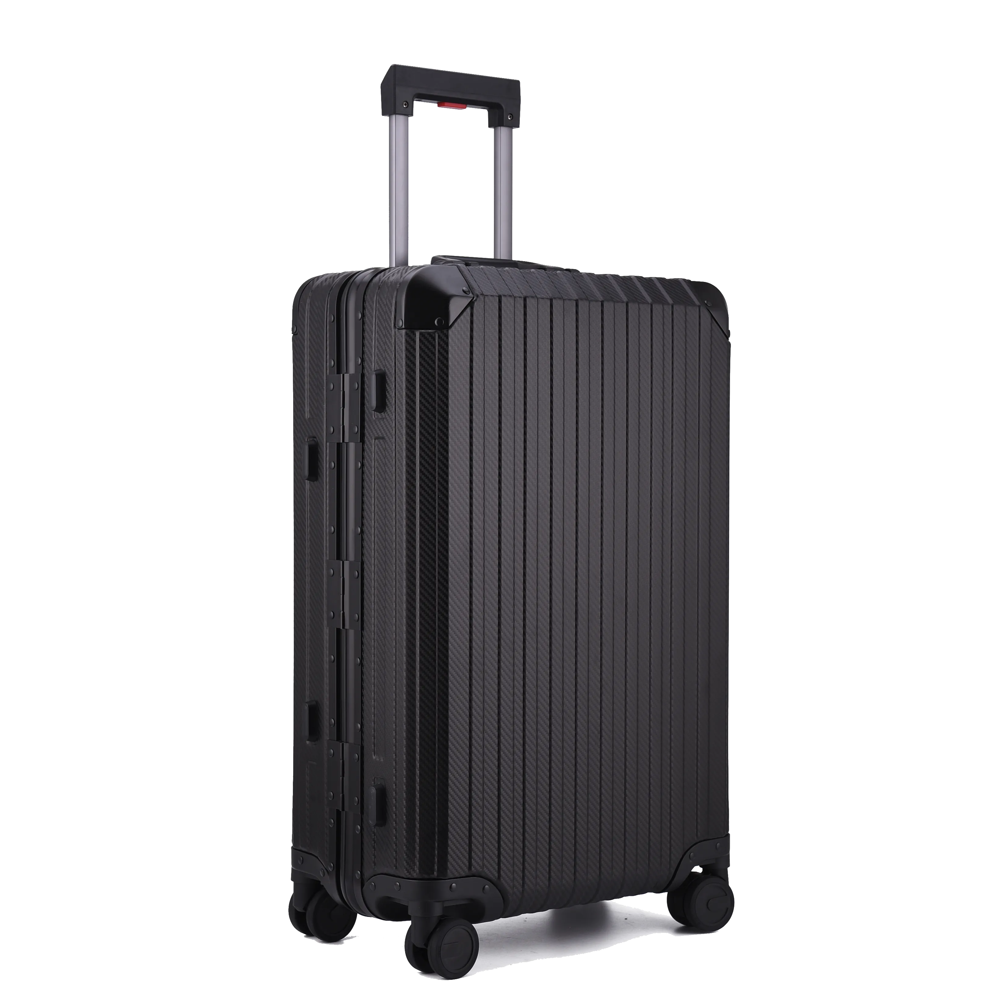 TREK Aluminum Suitcase Black