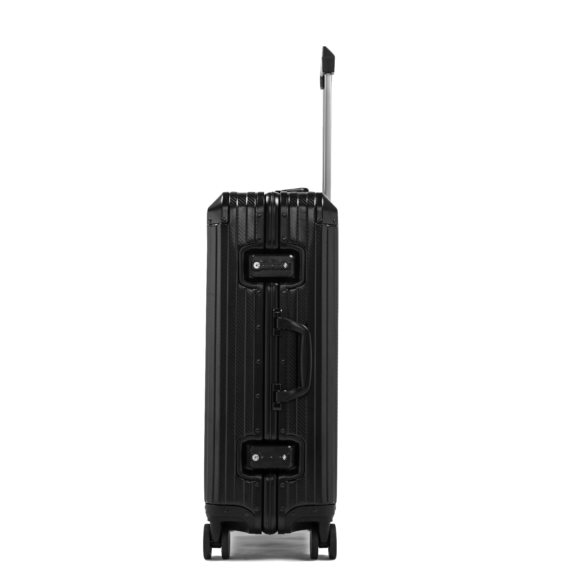 TREK Aluminum Suitcase Black