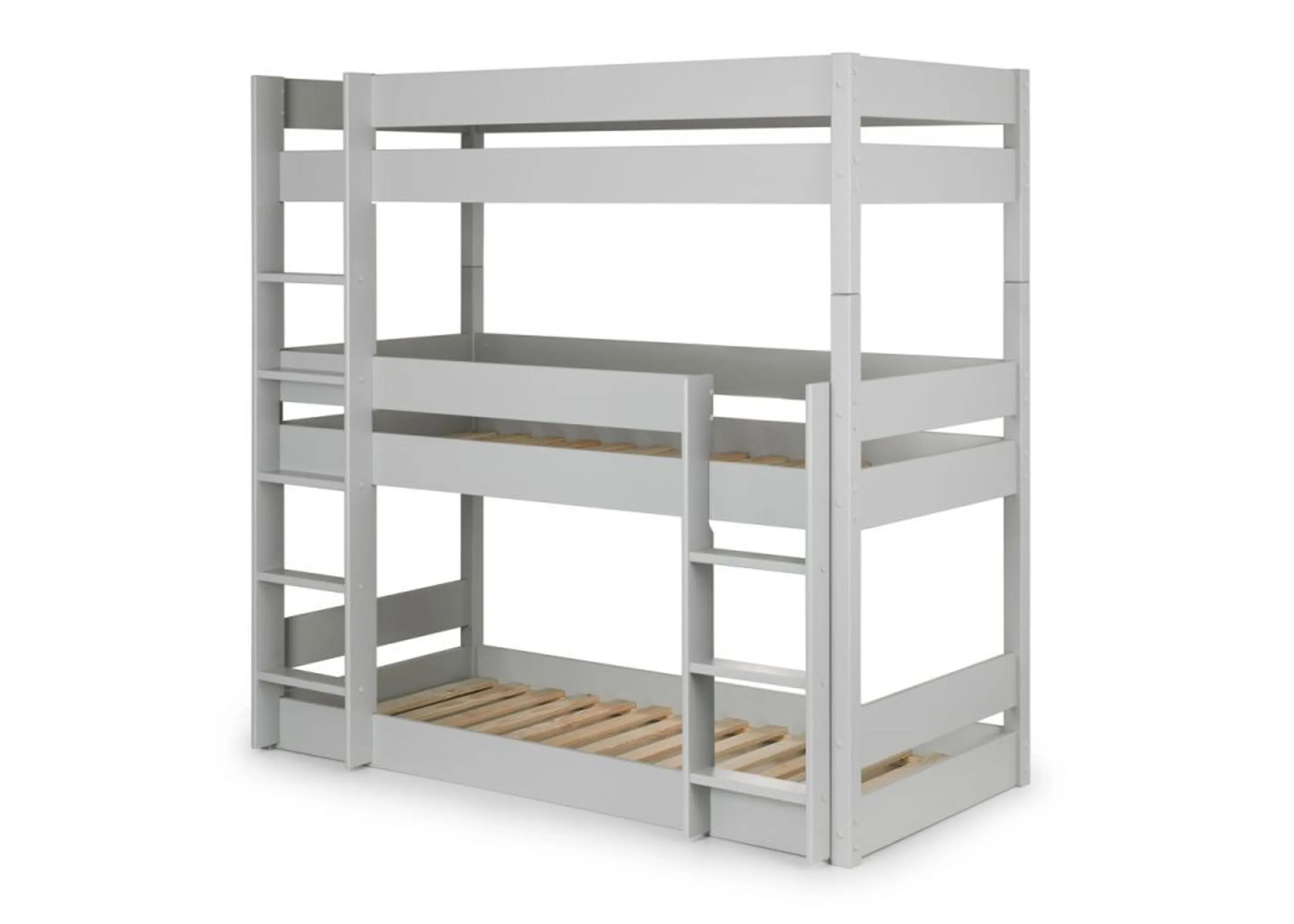 Triple Sleeper Bunk Bed with Mattresses