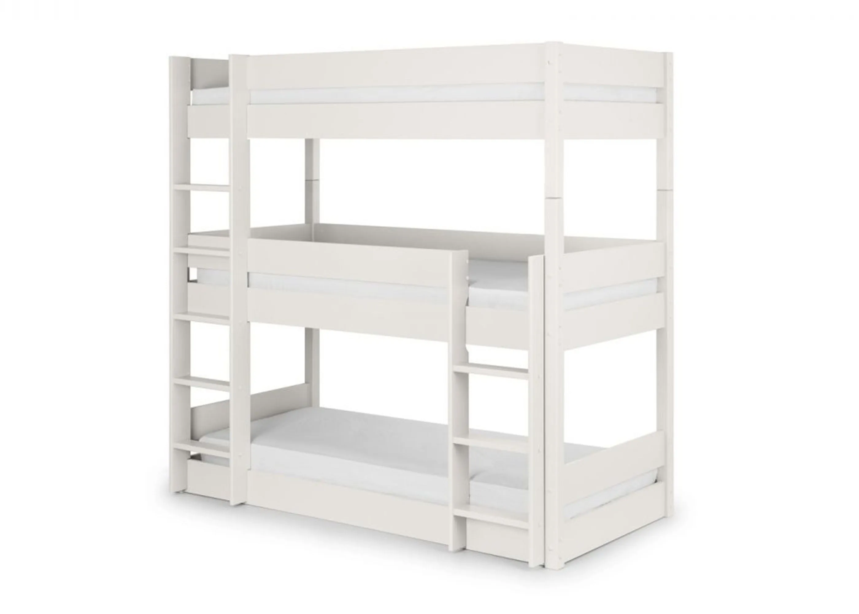 Triple Sleeper Bunk Bed with Mattresses