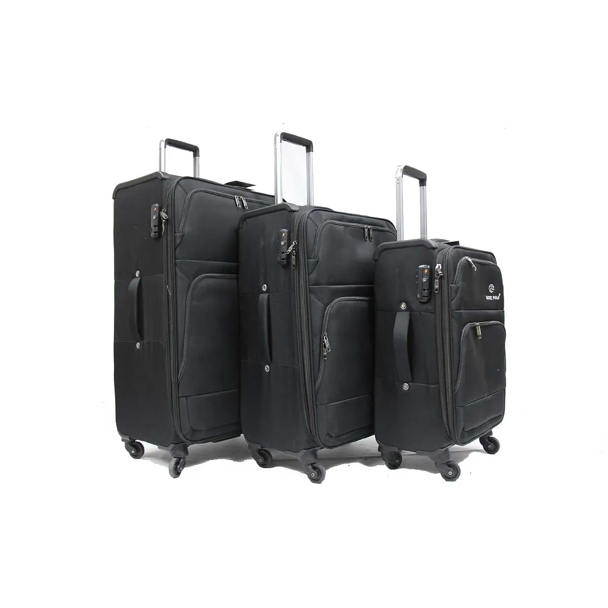 Ultralight Softside Expandable Luggage with Spinner Wheels TSA Lock