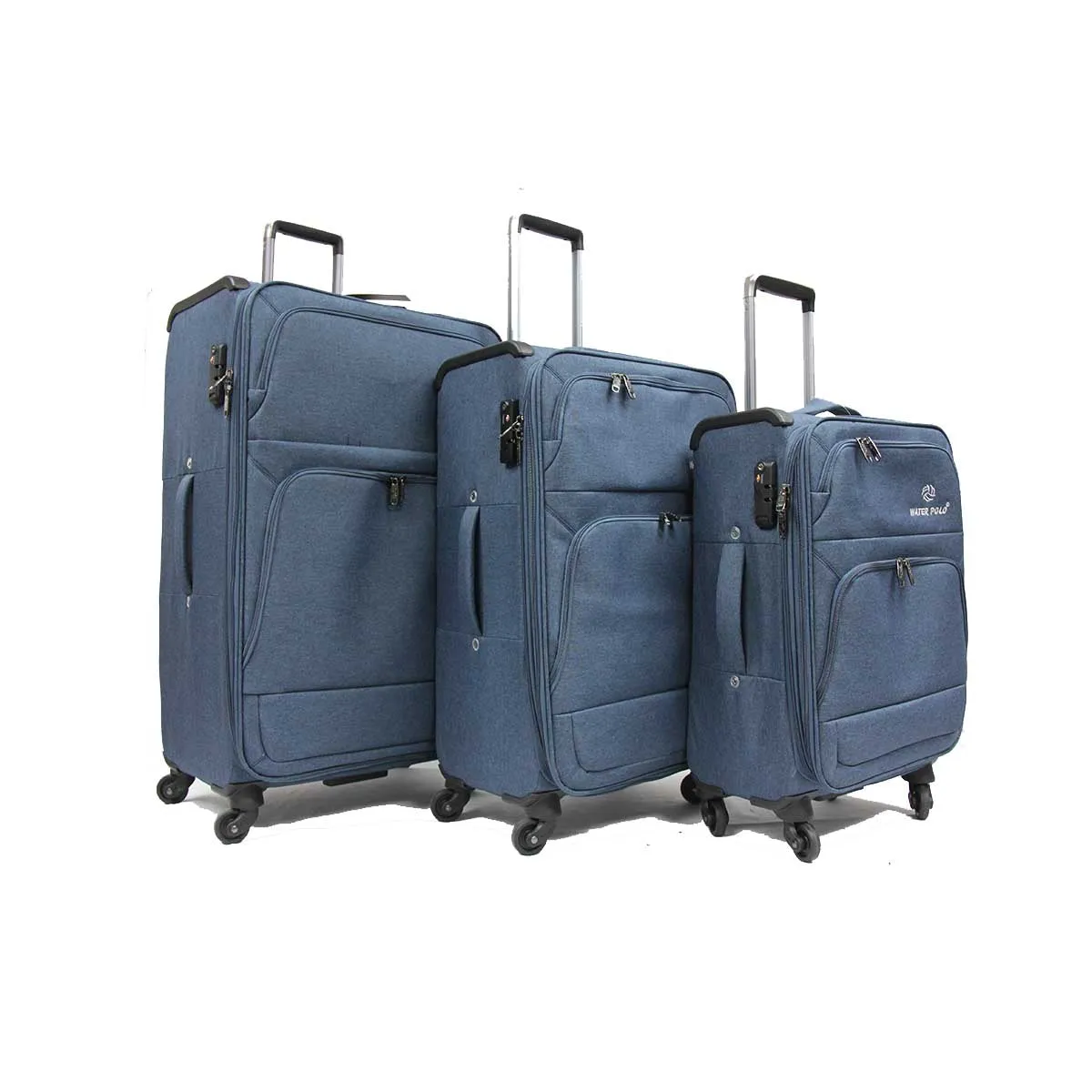 Ultralight Softside Expandable Luggage with Spinner Wheels TSA Lock