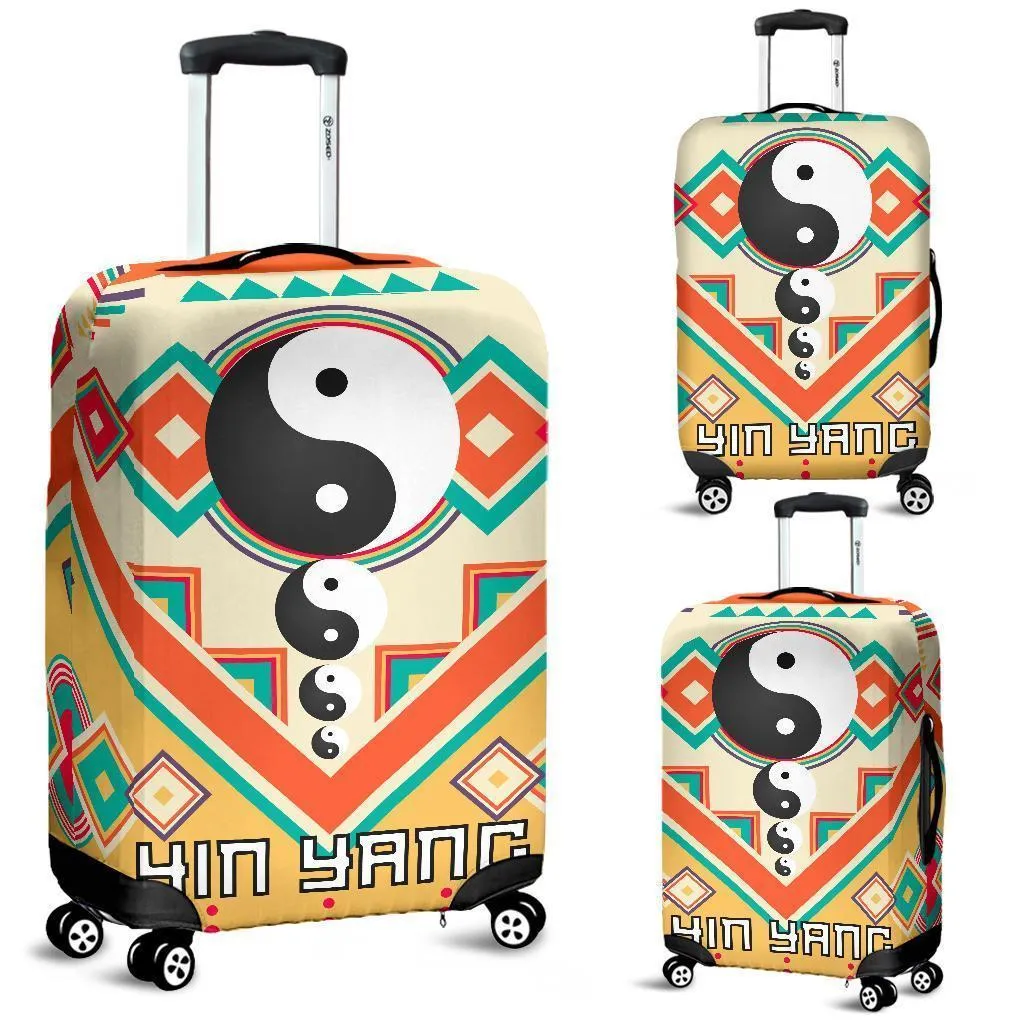 Yin Yang Luggage Cover